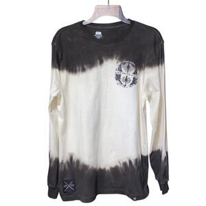 Star Wars Disney Obi Wan Kenobi Darth Vader Dip Dye Long Sleeve T Shirt Sz Small